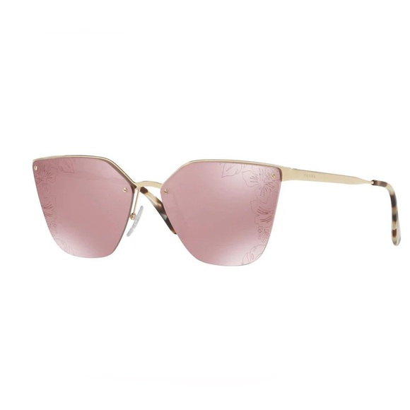 Prada Mirr Laser Flower Cat Eye Sunglasses - Picture 1 of 8